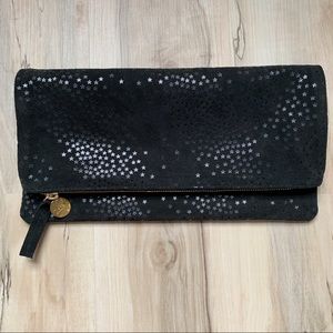 ⚡️Clare V ⚡️NWOT star print fold over clutch